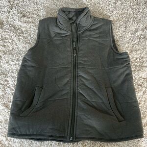 Puffy Sweatshirt Vest